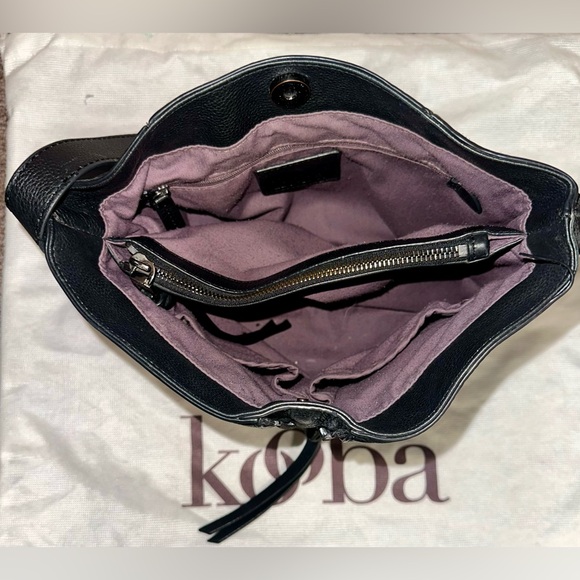 Kooba Black Leather Crossbody Bag - Picture 7 of 7
